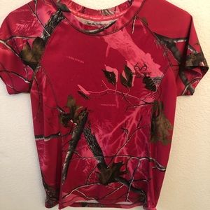 Pink camo top